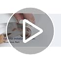 Two tier floating shelf for media accessories