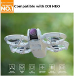 Close up of K&F Concept optical glass drone filters