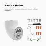 Holicfun heavy duty horizontal junction box installation hardware layout