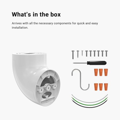 Holicfun heavy duty horizontal junction box installation hardware layout