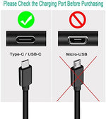 Todlinkoc extra long five foot USB Type C cable spread out flat