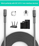 Detailed schematic diagram highlighting the 5.5mm outer and 2.1mm inner dimensions of the Itramax DC plug adapter.