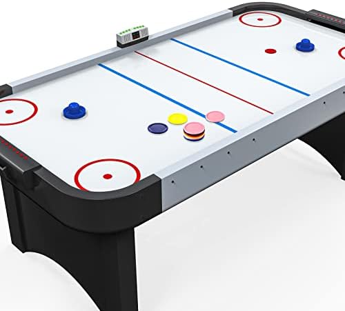 Skylety multi color tabletop game pucks showing thickness and impact resistant material