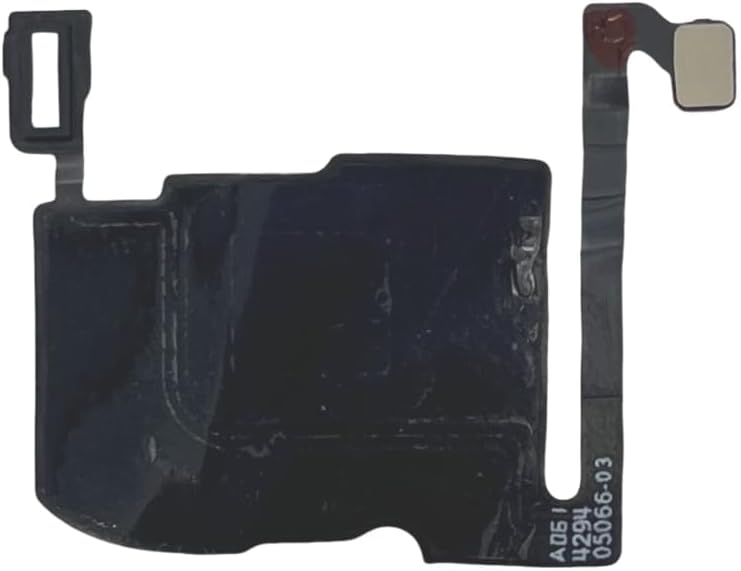 Close up of Mustpoint sensor flex cable connectors for iPhone 16 Pro Max