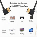 GELRHONR high speed short HDMI cord showcasing the flexible black PVC outer jacket construction