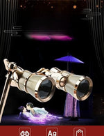 Premium gold plated alloy steel detailing on the ARIPRO opera binoculars