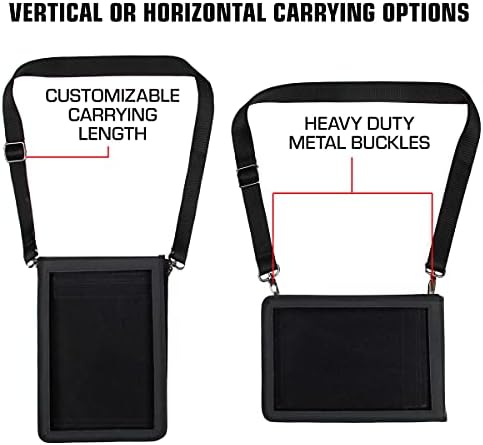 USA Gear FlexARMOR X neoprene case with shoulder strap