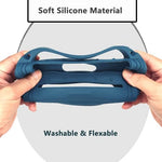 Durable dustproof travel carrying shell for imported bluetooth speaker accessories close up view.