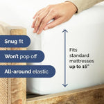 Close up of soft microfiber fabric texture for CGK Unlimited sheet