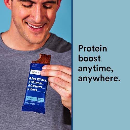 RXBAR Protein Bars, Protein Snack, Snack Bars, Blueberry, 22oz Box (12 Count) - Image 7