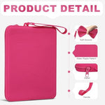 Dadanism silicone clutch with wrist strap for portability