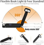 Black SFV book light with 3 color mode settings