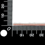 Protective moleskin padding applied to heel for foot friction protection