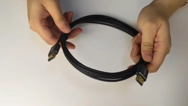 Twozoh premium thin HDMI cables packaging contents showing both 1FT items clearly