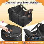 Reinforced bottom and protective feet of Yorepek travel bag