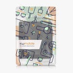 Close up of magnetic closure on kwmobile Kobo case