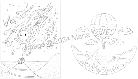 Shooting Star: Coloring Book (Maria Trolle) - Image 4