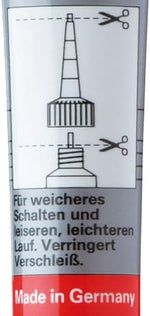 Liqui Moly professional friction control gear oil treatment package details.