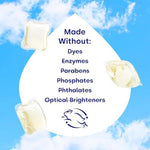 Eco-friendly vegan laundry detergent pods imported from USA