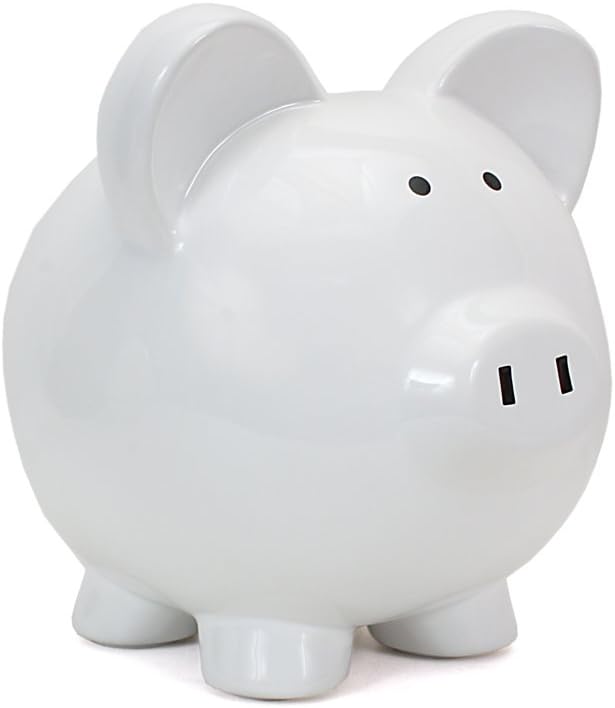 Child to Cherish Ceramic Piggy Bank, Red - Image 9
