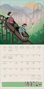 Death Takes a Holiday 2026 Wall Calendar - Image 4