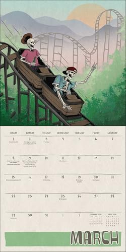 Death Takes a Holiday 2026 Wall Calendar - Image 4
