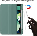 ZryXal protective tablet cover back shell display showcasing precision cutouts for camera and touch ID button