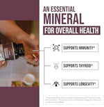 Close up of Triquetra Health full spectrum selenium capsules showing the clean vegan capsule formulation