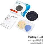 Anti lost camera lens guard showing compatibility with small filters