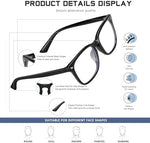 Jectieey 5 pack reading glasses floral pattern