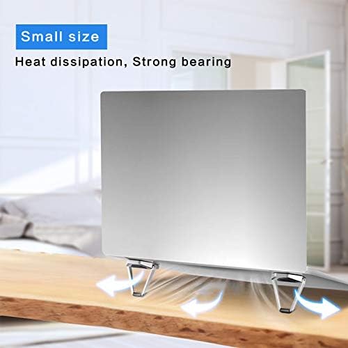 Underside view of a laptop highlighting the active cooling airflow path created by mini stands
