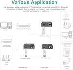 Ipolex network device metal chassis and LED indicator lights
