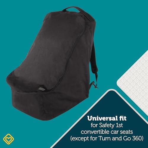 USA imported Safety 1st travel gear bag packed and ready for airline gate check in.