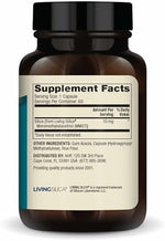 Dr. Mercola Silica Collagen Builder dietary supplement bottle label