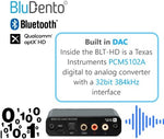 Premium silver color variant of the high resolution LDAC compatible media streamer.