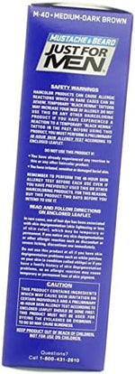 Just For Men beard color gel M-40 two pack box