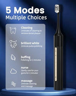 Lumivoid rechargeable toothbrush and water irrigator set with type-C charging cables