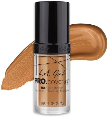 L.A. Girl liquid makeup pump dispenser close-up view