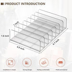 Premium scratch resistant multi slot media stand close up detail.