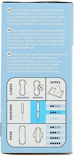 Natracare 100 percent organic cotton tampons with super absorbency for heavy flow.