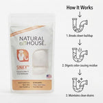 Natural House Sinky pods removed from container