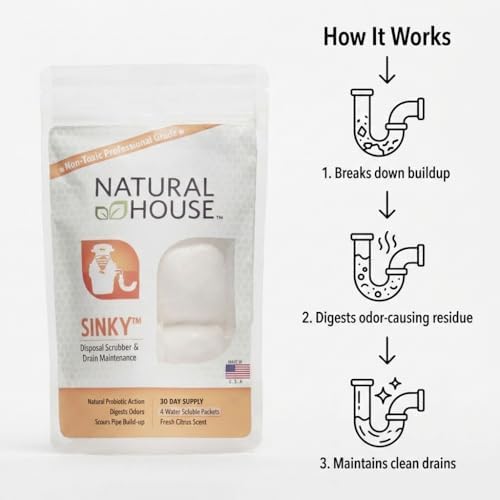 Natural House Sinky pods removed from container