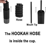 Hookah Set Portable Cup Hookah With Everything Great For Car Travel Include All Accessories - Image 7