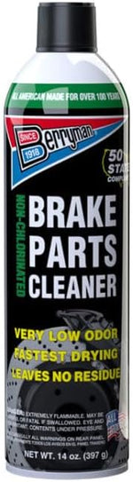 12 Pack Berryman 2420C Brake Cleaner 14oz Aerosol Spray Can with Extension Tube VOC Compliant in All 50 States - Image 3