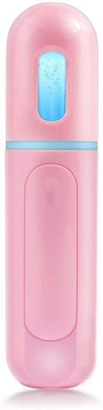 Yunyilan nano facial mister pink front view portable cool mist sprayer