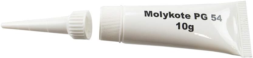 Ski-Doo Molykote GN54 low temperature grease ten gram tube front view for snowmobile recoil starter maintenance