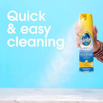 Pledge lemon scent aerosol spray pack of three for household allergen removal