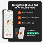 Weenect Cat XS retail box and included accessories
