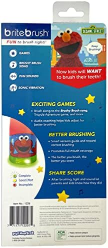 BriteBrush interactive kid toothbrush displaying the parent check light scoring system mechanism