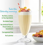Ingredients list for Orgain Fruity Cereal protein powder